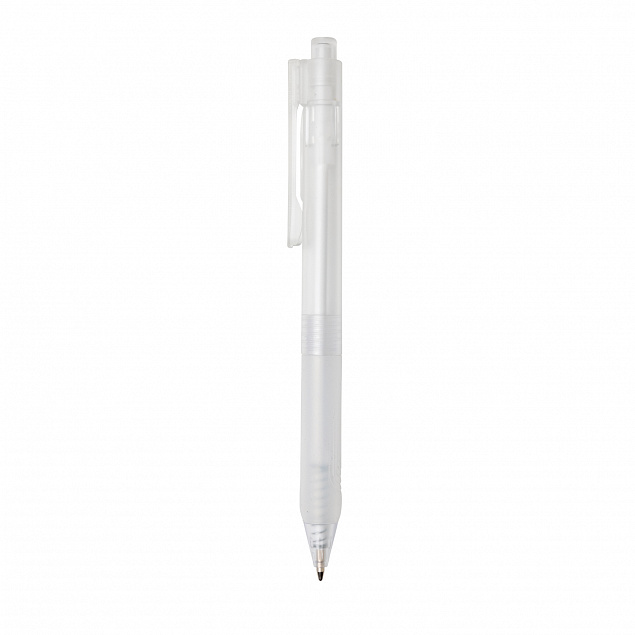 Ручка X9 с матовым корпусом и силиконовым грипом с логотипом в Астрахани заказать по выгодной цене в кибермаркете AvroraStore