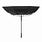 Зонт-трость Bora, черный с логотипом в Астрахани заказать по выгодной цене в кибермаркете AvroraStore