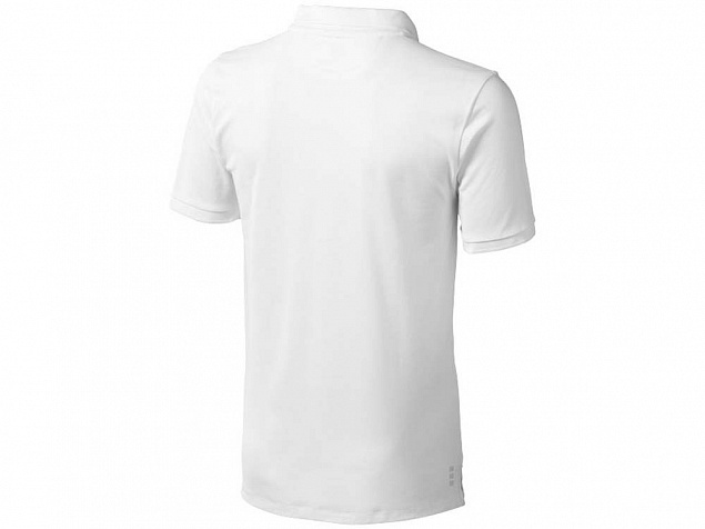Рубашка поло Calgary мужская, белый с логотипом в Астрахани заказать по выгодной цене в кибермаркете AvroraStore
