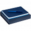 Набор Spring Shall, синий с голубым с логотипом в Астрахани заказать по выгодной цене в кибермаркете AvroraStore