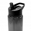 Пластиковая бутылка Jogger, черный с логотипом в Астрахани заказать по выгодной цене в кибермаркете AvroraStore