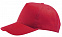 Бейсболка Buzz, красная с логотипом в Астрахани заказать по выгодной цене в кибермаркете AvroraStore