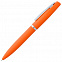 Ручка шариковая Bolt Soft Touch, оранжевая с логотипом в Астрахани заказать по выгодной цене в кибермаркете AvroraStore