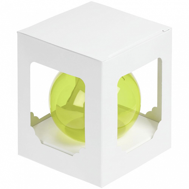 Елочный шар Gala Night в коробке, зеленый, 6 см с логотипом в Астрахани заказать по выгодной цене в кибермаркете AvroraStore