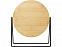 Настольное зеркало в бамбуковой раме Hyrra, natural с логотипом в Астрахани заказать по выгодной цене в кибермаркете AvroraStore