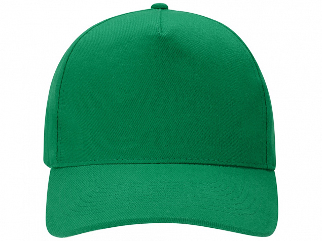 Бейсболка Florida 5-ти панельная, зеленый с логотипом в Астрахани заказать по выгодной цене в кибермаркете AvroraStore