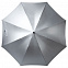 Зонт-трость Unit Wind, серебристый с логотипом в Астрахани заказать по выгодной цене в кибермаркете AvroraStore