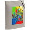 Холщовая сумка Artist Bear, серая с логотипом в Астрахани заказать по выгодной цене в кибермаркете AvroraStore