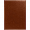 Папка адресная Nebraska, коричневая с логотипом в Астрахани заказать по выгодной цене в кибермаркете AvroraStore