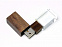 USB 2.0- флешка на 64 Гб прямоугольной формы, под гравировку 3D логотипа с логотипом в Астрахани заказать по выгодной цене в кибермаркете AvroraStore