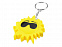 Брелок-рулетка «Солнце», 1м с логотипом в Астрахани заказать по выгодной цене в кибермаркете AvroraStore