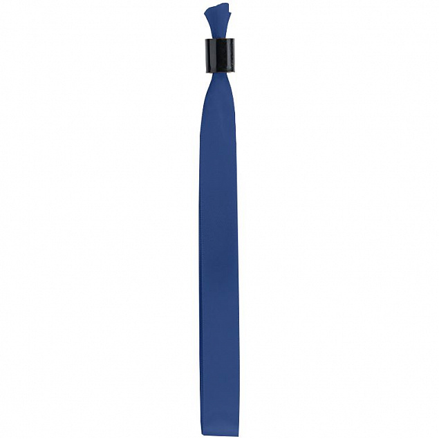 Несъемный браслет Seccur, синий с логотипом в Астрахани заказать по выгодной цене в кибермаркете AvroraStore