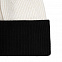Шапка Snappy, белая с черным с логотипом в Астрахани заказать по выгодной цене в кибермаркете AvroraStore