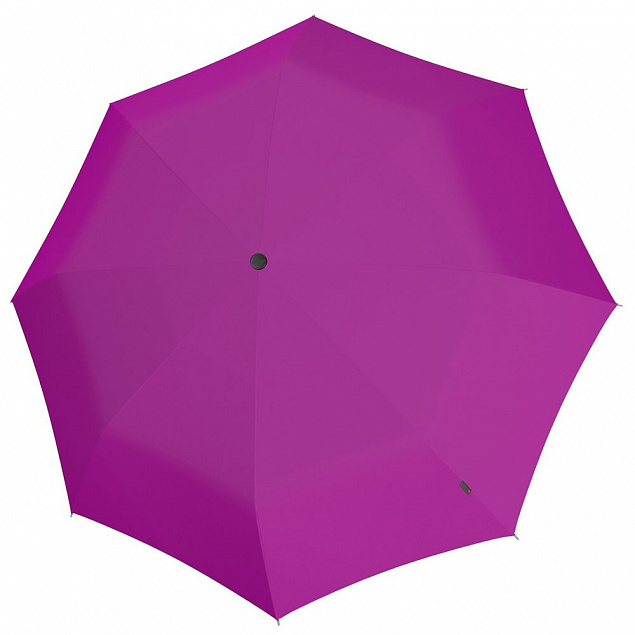Складной зонт U.090, фиолетовый с логотипом в Астрахани заказать по выгодной цене в кибермаркете AvroraStore