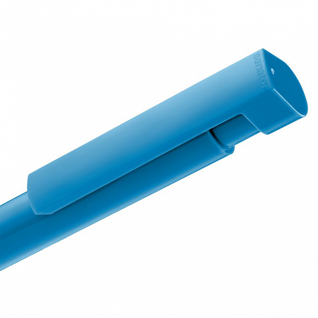 Ручка шариковая Liberty Polished, голубая с логотипом в Астрахани заказать по выгодной цене в кибермаркете AvroraStore