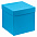 Коробка Cube L, синяя с логотипом в Астрахани заказать по выгодной цене в кибермаркете AvroraStore