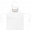 Фартук «Век суши не видать», белый с логотипом в Астрахани заказать по выгодной цене в кибермаркете AvroraStore
