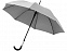 Зонт трость Arch полуавтомат 23, серый с логотипом в Астрахани заказать по выгодной цене в кибермаркете AvroraStore