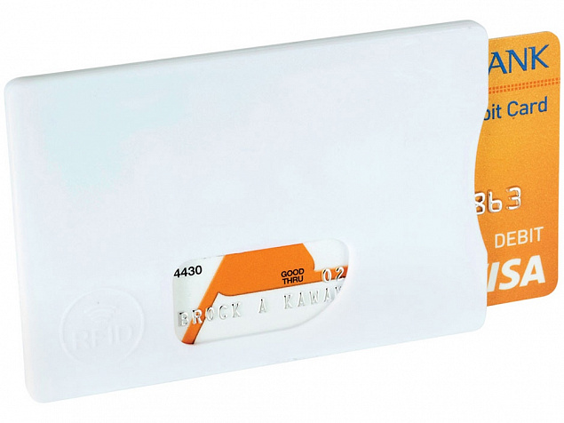 Защитный RFID чехол для кредитной карты с логотипом в Астрахани заказать по выгодной цене в кибермаркете AvroraStore