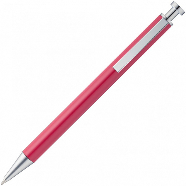 Ручка шариковая Attribute, розовая с логотипом в Астрахани заказать по выгодной цене в кибермаркете AvroraStore
