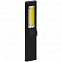 Фонарик-факел аккумуляторный Wallis, черный с логотипом в Астрахани заказать по выгодной цене в кибермаркете AvroraStore
