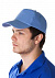 Бейсболка Unit Promo, голубая с логотипом в Астрахани заказать по выгодной цене в кибермаркете AvroraStore