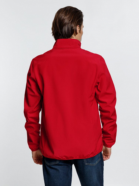 Куртка мужская Radian Men, красная с логотипом в Астрахани заказать по выгодной цене в кибермаркете AvroraStore