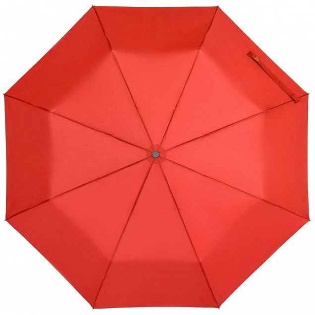 Зонт складной Hit Mini ver.2, красный с логотипом в Астрахани заказать по выгодной цене в кибермаркете AvroraStore