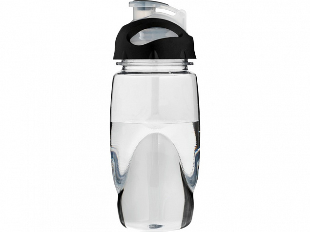 Бутылка спортивная Gobi, прозрачный с логотипом в Астрахани заказать по выгодной цене в кибермаркете AvroraStore