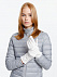 Перчатки Alpine, удлиненные, белые с логотипом в Астрахани заказать по выгодной цене в кибермаркете AvroraStore