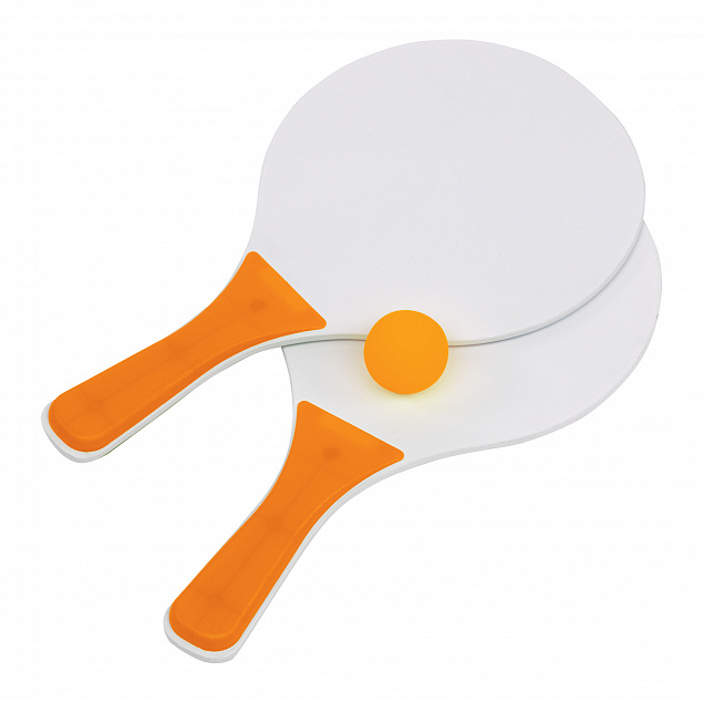Набор для игры в теннис "Пинг-понг", оранжевый с логотипом в Астрахани заказать по выгодной цене в кибермаркете AvroraStore