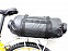 Cумка на багажник BikePaking 17, черная с логотипом в Астрахани заказать по выгодной цене в кибермаркете AvroraStore