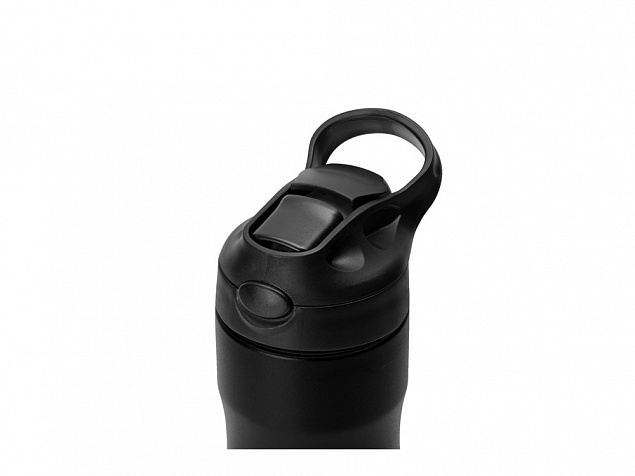 Бутылка для воды Hike Waterline, нерж сталь, 850 мл, черный с логотипом в Астрахани заказать по выгодной цене в кибермаркете AvroraStore