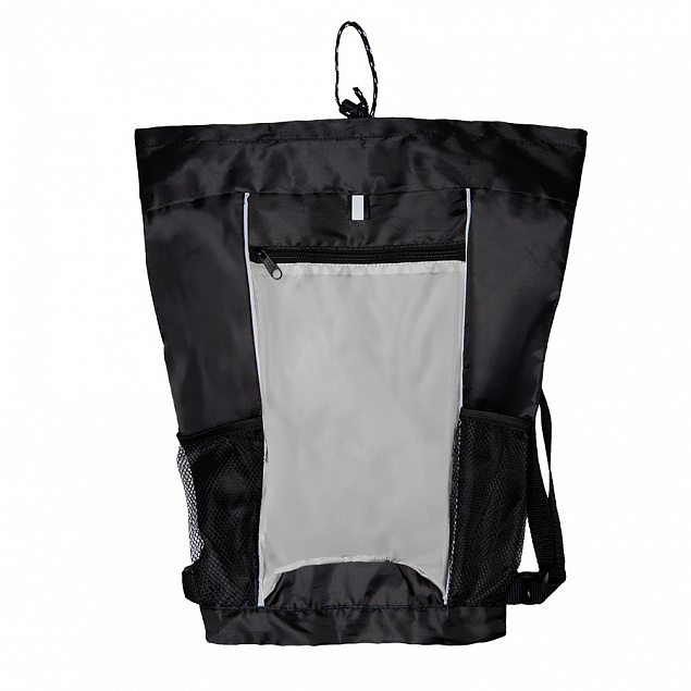 Рюкзак Fab, белый/чёрный, 47 x 27 см, 100% полиэстер 210D с логотипом в Астрахани заказать по выгодной цене в кибермаркете AvroraStore