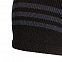 Шапка Tiro Beanie, черная с серым с логотипом в Астрахани заказать по выгодной цене в кибермаркете AvroraStore