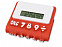 Калькулятор Splitz, красный с логотипом в Астрахани заказать по выгодной цене в кибермаркете AvroraStore