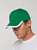 Бейсболка Honor, зеленая с белым кантом с логотипом в Астрахани заказать по выгодной цене в кибермаркете AvroraStore