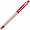 Ручка шариковая Raja Shade, красная с логотипом в Астрахани заказать по выгодной цене в кибермаркете AvroraStore
