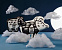 Игрушка «Свинка, витающая в облаках», белая с логотипом в Астрахани заказать по выгодной цене в кибермаркете AvroraStore