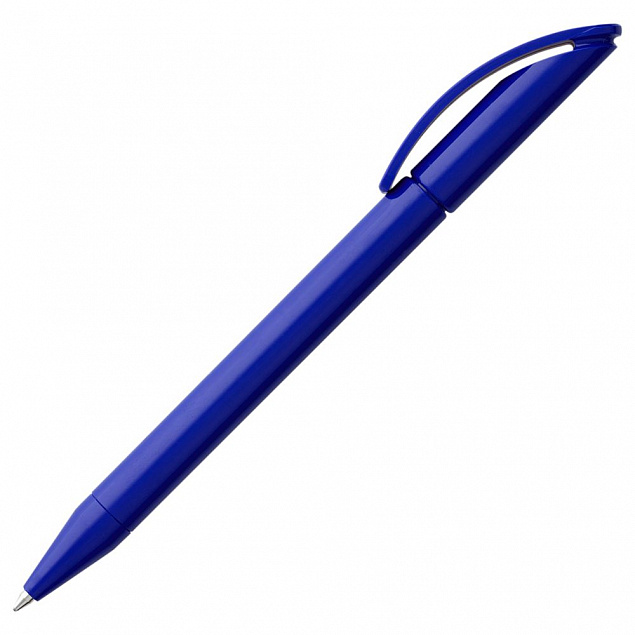 Ручка шариковая Prodir DS3 TPP, синяя с логотипом в Астрахани заказать по выгодной цене в кибермаркете AvroraStore
