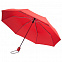 Зонт складной ARE-AOC, красный с логотипом в Астрахани заказать по выгодной цене в кибермаркете AvroraStore