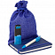 Подарочный мешок Foster Thank, M, синий с логотипом в Астрахани заказать по выгодной цене в кибермаркете AvroraStore