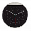 Настенные часы ROUNDABOUT, серебряный с логотипом в Астрахани заказать по выгодной цене в кибермаркете AvroraStore
