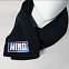 Шарф вязаный  двойной "WIND SCARF"_черный,100% акрил  с логотипом в Астрахани заказать по выгодной цене в кибермаркете AvroraStore