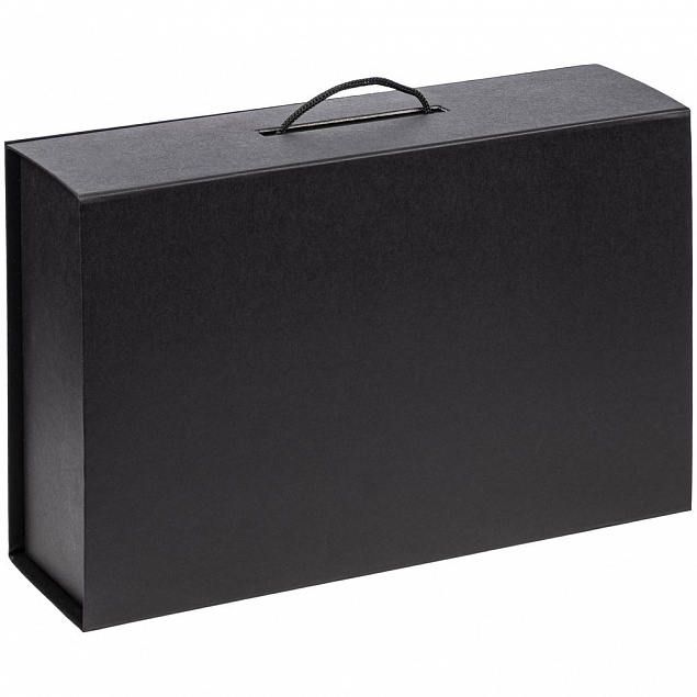 Коробка Big Case,черная с логотипом в Астрахани заказать по выгодной цене в кибермаркете AvroraStore