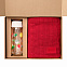 Подарочный набор Bianca, Fado, красный (плед, термобутылка) с логотипом в Астрахани заказать по выгодной цене в кибермаркете AvroraStore