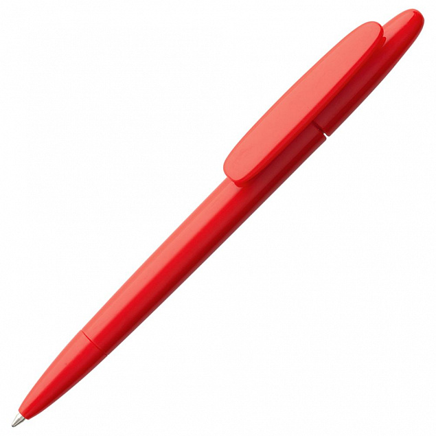 Ручка шариковая Prodir DS5 TPP, красная с логотипом в Астрахани заказать по выгодной цене в кибермаркете AvroraStore