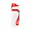 Спортивная бутылка для воды Атлетик - Красный PP с логотипом в Астрахани заказать по выгодной цене в кибермаркете AvroraStore