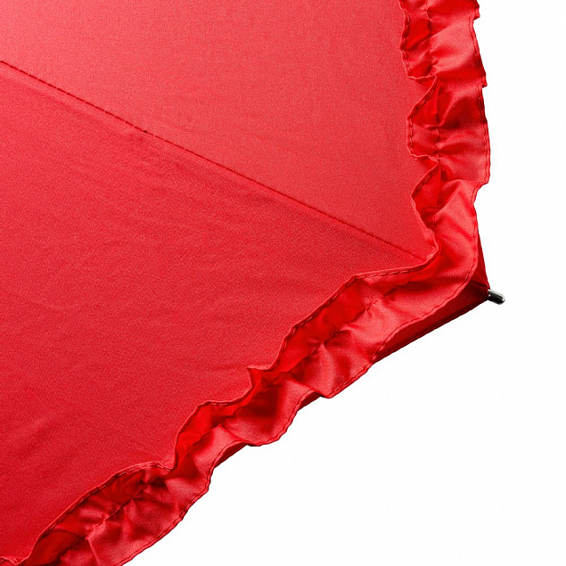 Зонт-трость «Сердце», красный с логотипом в Астрахани заказать по выгодной цене в кибермаркете AvroraStore
