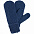 Варежки Brugge, голубой меланж с логотипом в Астрахани заказать по выгодной цене в кибермаркете AvroraStore